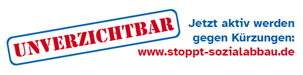 Logo Stoppt Sozialabbau - Zur Seite
