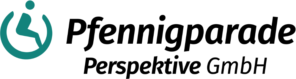 Logo: Pfennigparade Perspektive GmbH, externer Link zur Website