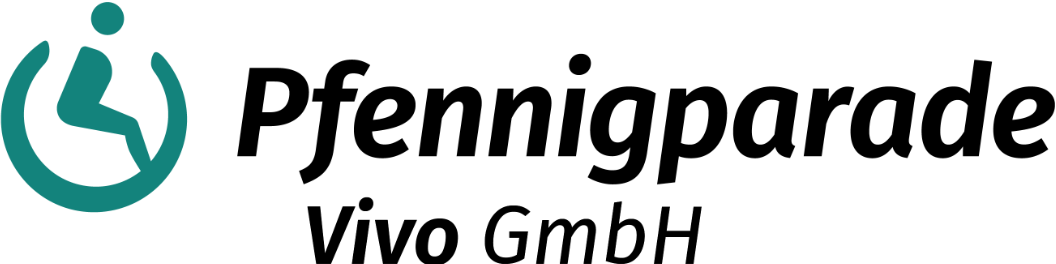 Logo: Pfennigparade Vivo GmbH, externer Link zur Website